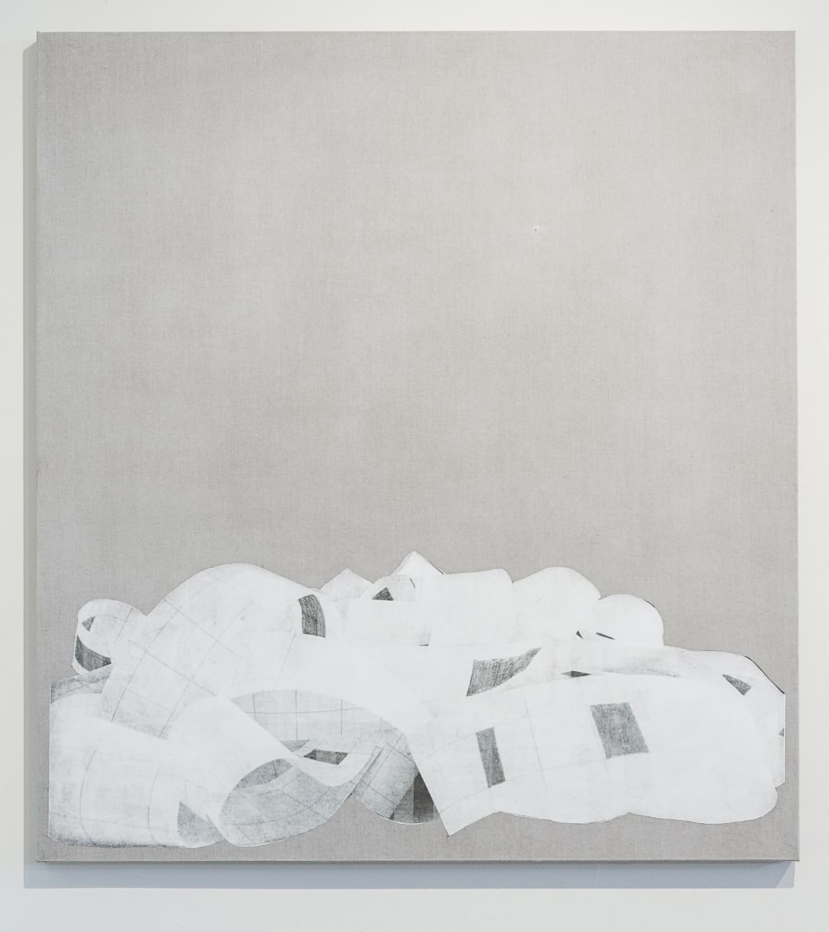 Big Line, 2019 | Acrylic on Linen, 48 x 44 inches