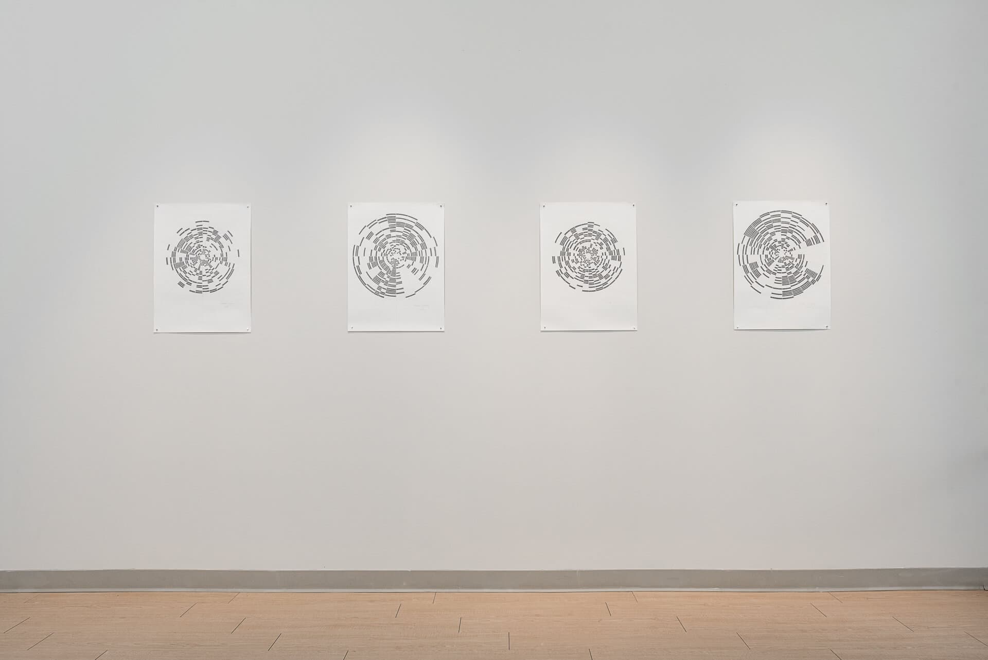 More Time Installation View | Graphite on paper, 24 x 18 inches
