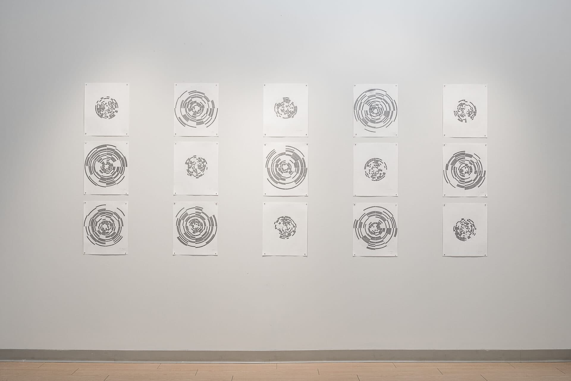 More Time Installation View | Graphite on paper, 24 x 18 inches