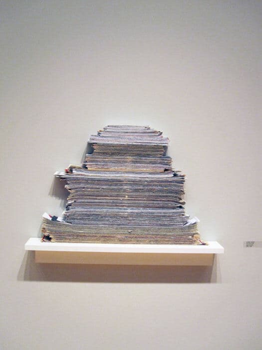 Free Paper 2-06 | Paper and glue, 17 x 24.5 x 2 inches, 15 lbs