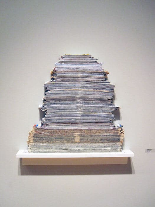 Free Paper 3-06 | Paper and glue, 23.5 x 25 x 2 inches, 21 lbs