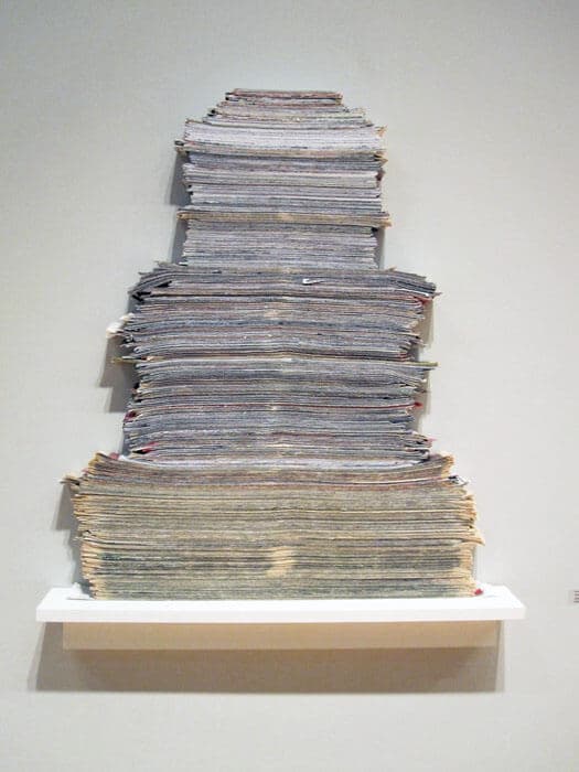 Free Paper 1-06 | Paper and glue, 29.75 x 25.75 x 2 inches, 28 lbs