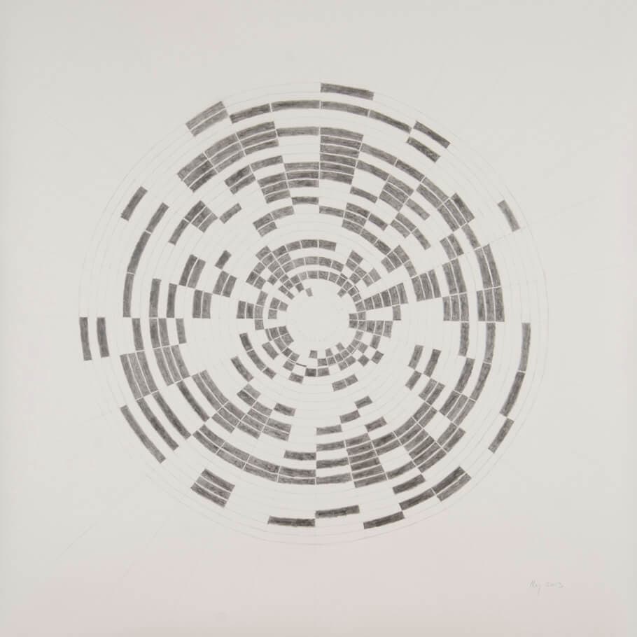 May 2013 | graphite on paper, 42 x 42 inches, 2013