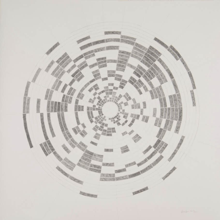 December 2012 | graphite on paper, 42 x 42 inches, 2013