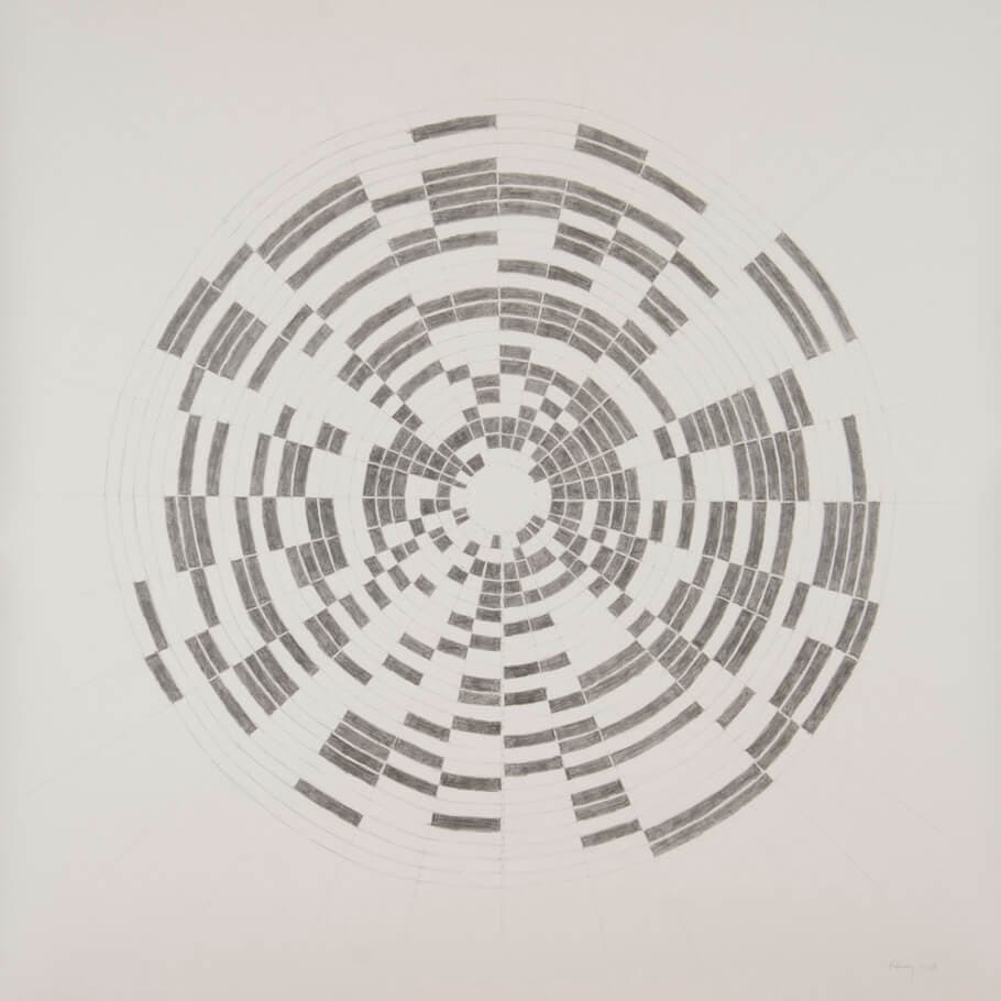 February 2013 | graphite on paper, 42 x 42 inches, 2013