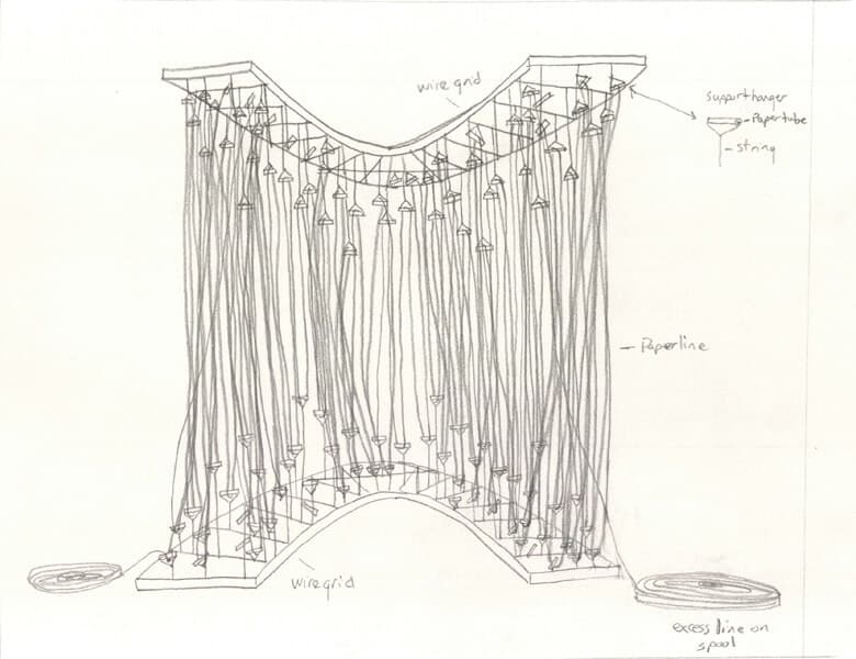 Accumulation Project Sketch 2011 | Graphite on paper
