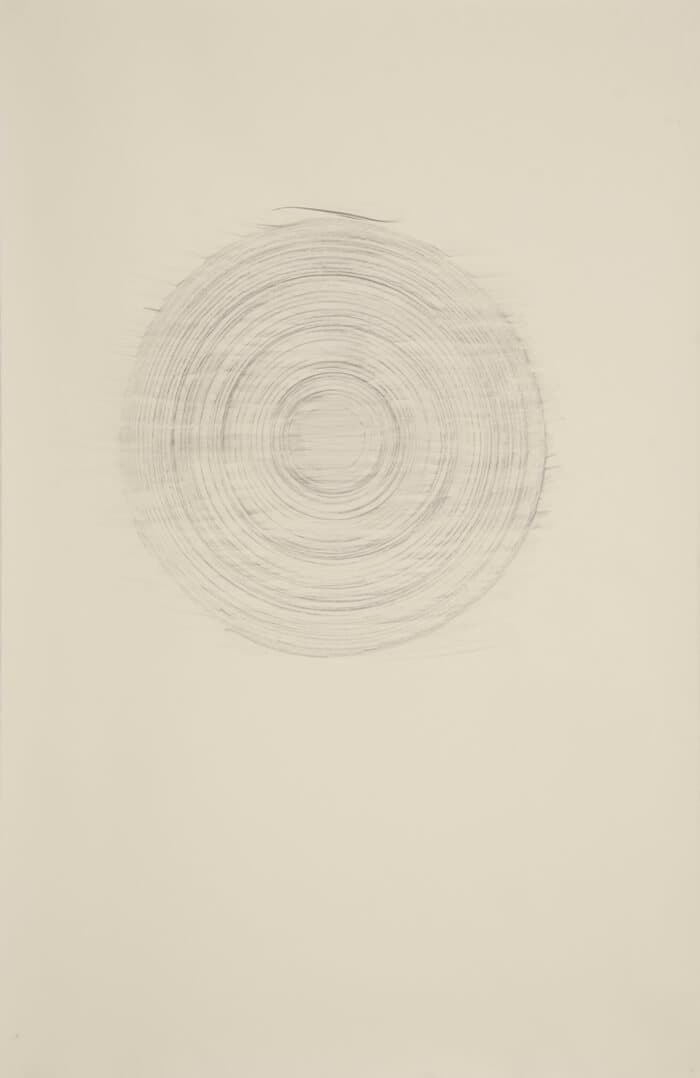Paper Reel Rubbing HT | graphite on paper, 40 x 26 inches, 2010