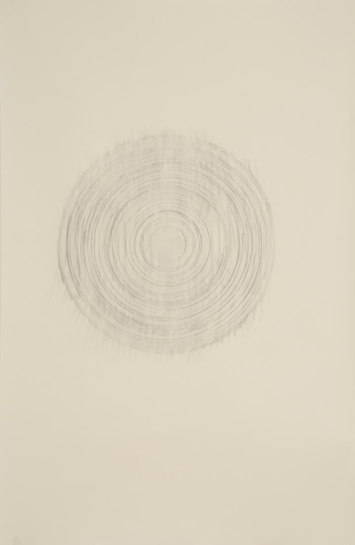 Paper Reel Rubbing HB | graphite on paper, 40 x 26 inches, 2010