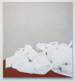 Red Line, 2019 | Acrylic on Linen, 48 x 44 inches